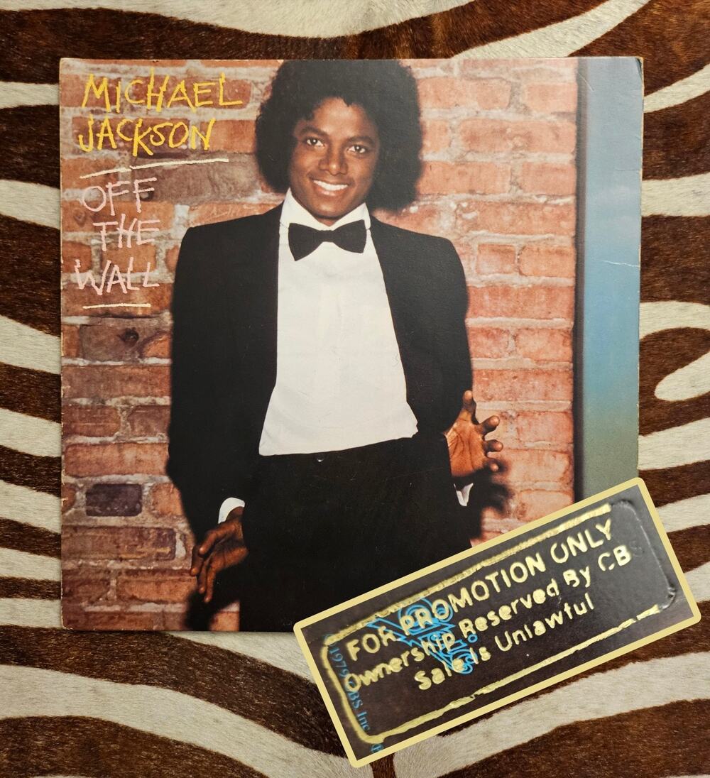 Rare CBS Promotional Michael Jackson Off the Wall Vinyl LP 1979 Original Press